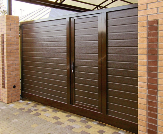 Ворота с калиткой в Красногвардейском