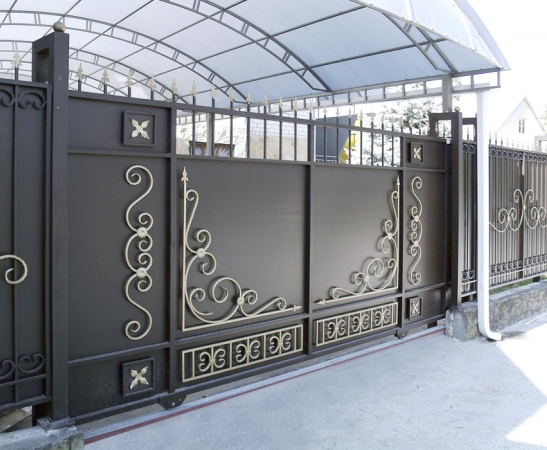Металлические ворота в Красногвардейском