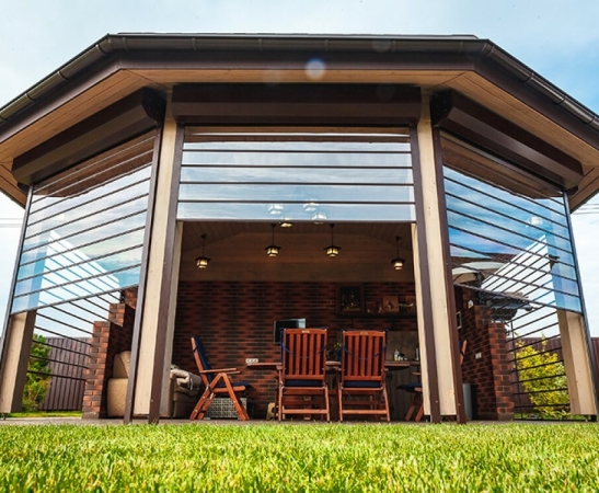 Прозрачные рольставни в Красногвардейском